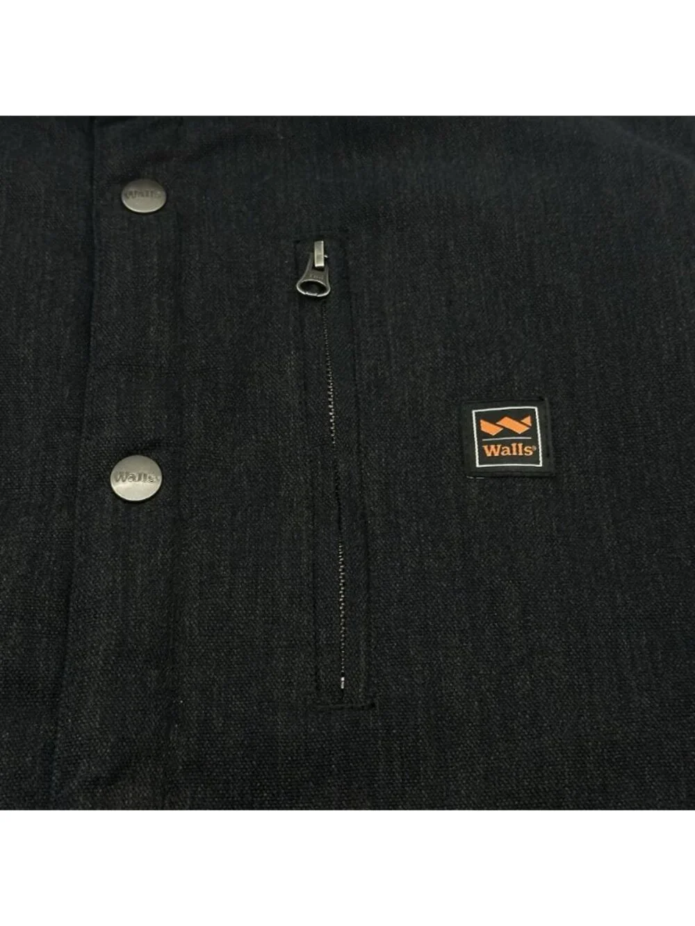 Walls Lumberton Large Black Duck DuPont Kevlar RealTree Camo Lined Snap Jacket
